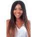 WOW BRAIDS Twisted Wigs  Micro Million Twist Wig - Ombre Color 2/30 - 22 Inches. Synthetic Hand Braided Wigs for Black Women. 22 Inch Ombre 2/30
