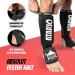 Buy ATARIO Shin Leggings - Extra Thick Padding for Kickboxing Muay Thai & MMA | Durable Shin Protectors with Permanent Hold - Buy Online on GoSupps.com