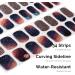 NAILOG Semi Cured Gel Nail Strips 34 pcs Salon-Quality Gel Nail Stickers Long Lasting Nail Wraps for Women with Soft Gel Finish Milky Way - Buy Online on GoSupps.com