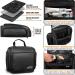 Premium Large Hanging Travel Toiletry Bag for Men and Women - Toiletry Organizer - Waterproof Hygiene Bag with Metal Xxl Swivel Hook  YKK Zippers and 19 Compartments for Toiletries  Makeup  Cosmetics Jet Black - Buy Online on GoSupps.com