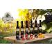 Ellora Farms Pomegranate Infused Aged Balsamic Vinegar 8.45oz - All Natural, No-Additives, Italian Glass Bottle - Buy Online on GoSupps.com