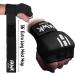 Padded Inner Gloves Training Gel Hand Wraps for Boxing Kickboxing MMA - Black (Pair) - Buy Online on GoSupps.com
