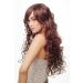 Buy Wig Me Up - Beautiful Long Mahogany Brown & Blonde Women's Wig | DW1086A - 33H27C | Voluminous Latina Style - Buy Online on GoSupps.com