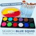 Buy Blue Squid Pro Schminke Red & Yellow Split Face Paint - 30g for Adults & Kids | Perfect for Carnival & SFX Makeup - Buy Online on GoSupps.com