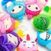 MURRI&MURRDI 4-Piece Kids Bath Loofah Set - Cartoon Design | Body Shower Sponge Pouf for Men and Women | Exfoliating Scrubbers 55g - Buy Online on GoSupps.com