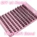 Selawasty 120pcs DIY Eyelash Extensions Clusters D Curl | Wispy Lashes Cluster for At-Home Individual Lash Extensions - Buy Online on GoSupps.com