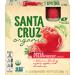 Santa Cruz Organic Apple Strawberry Sauce Pouch 4-3.2 Ounce Pouches (Pack of 6)