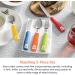 Special Supplies 5-Piece Adaptive Utensils Set - Non-Weighted, Non-Slip Handles for Hand Tremors, Arthritis, Parkinson's, Elderly Use - Stainless Steel Knife, Rocker Knife, Fork, Spoons - Colored - Buy Online on GoSupps.com