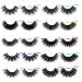 Yawamica False Eyelashes 20 Pairs - Natural 3D Fluffy Lashes Pack | 20MM Dramatic Thick Long Faux Mink Eyelashes Bulk | Wispy Strip Fake Eyelashes Wholesale - 10 Styles - Buy Online on GoSupps.com