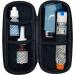 CozmicDriftr EpiPen Carrying Case - Water Resistant Medical Travel Organizer for 2 Epipens, Auvi-Q, Eye Drops, Nasal Sprays | Durable Allergy Supply Holder in Black - Buy Online on GoSupps.com