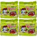 Value Bundle: SAMYANG Noodles - Hot Chicken Flavour Ramen Noodles - Buldak Noodles - Buldak Ramen - Instant Noodles - Instant Ramen - Korean Food - Custom Value Bundle Branded Pack of 20 Total (4 PACK JJAJANG) JJAJANG 4 PACK - Buy Online on GoSupps.com