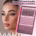 Goddvenus Lash Clusters Kit - Wispy Individual Eyelash Extensions C Curl Fluffy Waterproof Lashes (165pcs 10-18mm) - DIY Beauty Essentials for Stunning Eyes - Buy Online on GoSupps.com