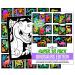 Super Pack of 18 Fuzzy Velvet Coloring Posters (Dinosaurs Edition) - Arts & Crafts for Boys and Girls - Great for After School Travel Quiet Time Group Activities and Coloring with Friends