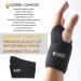 Lined Wrist Support Glove - Adjustable Pain Relief for Joints & Tendons | High Copper Content for Arthritis & Tendonitis - Free Size - Buy Online on GoSupps.com