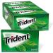 Trident Spearmint Sugar Free Gum, 12 Packs of 14 Pieces (168 Total Pieces) Spearmint 14 Count (Pack of 12)