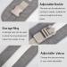 AGUDAN Waistband Extender  Ergonomic Baby Waist Extension Belt Adjustable Gy - Buy Online on GoSupps.com