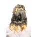 Shop Wig Me Up AD-017 P103T35 - 80s Mullet Wig for Men & Women | Carnival Costume Black & Blond Curled Styles - Buy Online on GoSupps.com