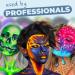 Blue Squid PRO Face Paint - Classic Royal Blue 30gm - Professional Water Activated Face & Body Paint for Halloween & SFX - Buy Online on GoSupps.com