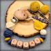 Personalized Baby Gift - Storchenkind | Custom Name | Girls/Boys | Gift Packaging | Laser Engraved Wooden Letters & Food-Safe Silicone | Various Colors - Buy Online on GoSupps.com