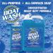 STAR BRITE Concentrated Boat Wash - 16 Oz - Cleans Fiberglass, Painted Surfaces, Vinyl, Plastic, Rubber, Aluminum, Teak, Plexiglass & More - Buy Online on GoSupps.com