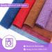 4-Piece African Net Bath Sponge Set for Exfoliating Shower - Red, Purple, Blue, Brown - Buy Online on GoSupps.com