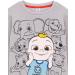 CoComelon Kids Sweatshirt | Ello Pepe Boba Kiki Characters | Nursery Rhyme Songs Jumper 2-3 Years Grey - Buy Online on GoSupps.com