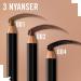 Rimmel London Professional Eyebrow Pencil 004 Black Brown - 0.05 oz | Long-lasting Precision - Buy Online on GoSupps.com