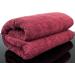 BC BARE COTTON Luxury Hotel & Spa Turkish Cotton Oversized Bath Sheet - Cranberry (40x80 inches, Set of 1) - Buy Online on GoSupps.com
