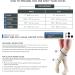 Truform Compression Socks for Men - 15-20 mmHg Cushion Foot Knee High White Large (1 Pair) - Best for Travel & Daily Comfort - Buy Online on GoSupps.com