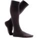Knee High Compression Socks Unisex - Cotton Sport 18-21 mmHg - Black XL/44-46 for Travel & Fitness - Buy Online on GoSupps.com