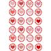 24 edible PRE CUT Valentine Hearts style kids childrens party decorations Wafer Paper Cupcake Fairy Cake Toppers - Buy Online on GoSupps.com