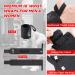IPOW Professional Stiff Wrist Wraps for Weightlifting 2 Pack - Gym Wrist Straps for Men & Women - Support Brace for Bench Press Deadlift - Black - Buy Online on GoSupps.com