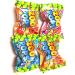 Zoo Pops 24 x Fruity Animal Mini Lolly Sweets Lollies With Rings - Wholesale Bulk Buy - Buy Online on GoSupps.com