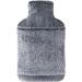 Samply 2L Hot Water Bottle with Premium Faux Fur Cover - Heat Therapy for Menstrual Cramps & Pain Relief - Gray - Buy Online on GoSupps.com