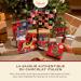 Venchi Coffret Cadeau de No l Rouge avec Mini Lingot Assortis avec Fruits Secs Croquants dition Limit e Alice Bureau 117 g Sans Gluten Id e Cadeau - Buy Online on GoSupps.com