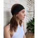 Styla Hair Solid Headband 6 Pack - Wide Soft Stretch Fabric Headbands for Women - Trendy & Stylish Black Hair Accessories - Buy Online on GoSupps.com