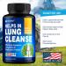 LUNGWELL Quit Smoking Aid - Made in USA | Lung Cleanse & Stress Relief with Mullein & L-Tryptophan | Stop Smoking Naturally - Buy Online on GoSupps.com