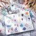 640 Pieces Watercolor Theme Stickers | Scrapbook Stickers for DIY Planners, Calendars, Travel Case, Laptop | Four Seasons, Forest, Flower, Animal, Sea Design (Warm Style) - Buy Online on GoSupps.com