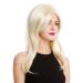 WIG ME UP - GFW2078-LG26+613 wig women's wig shoulder length straight middle parting blonde light blonde mix