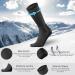 Ortis Merino Wool Moisture Wicking Hiking Crew Socks for Men - 4 Pack Mixcolor 10-13 - Buy Online on GoSupps.com