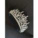 Baroque Crystal Water Drop Bridal Tiara Crown for Wedding | Rhinestone Leaf Jewelry - Buy Online on GoSupps.com