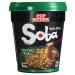 Soba Nissin Cup Noodles-Teriyaki Wok Style Instant noodle of Japanese with teriyaki sauce and vegetables quickly prepared in the cup eating asian 90 g teriyaki 90 g (1 Pack)