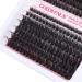 Eyelash Extension Kit Thick Cluster Lashes 280pcs D Curl Individual Eyelashes Lash Extension Kit with Eyelash Clusters Lash Glue Bond and Seal and Lash Tweezers by Goddvenus B-80D+100D Kit-A - Buy Online on GoSupps.com