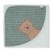 Sterntaler Hooded Bathing Towel Ben - Bear Design 80x80 cm Light Green | Children's Towels Emmily Bundle | International Shipping Available - Buy Online on GoSupps.com