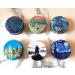 Cute Pill Organizer - Small Round Pocket Size Pill Box for Vitamins & Medicine | Unique Gift for Dad | International Shipping Available - Buy Online on GoSupps.com