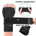 Carpal Tunnel Wrist Brace - Adjustable Aluminum Splint for Pain Relief - Fits Right & Left Hand - Ideal for Tendonitis Arthritis & Sprains - Unisex Large Size - Buy Online on GoSupps.com