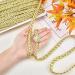 PandaHall 20 Yards 11mm Golden Sequins Braid Trim Roll for DIY Sewing Craft and Home Decor - Buy Online on GoSupps.com