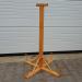Natural wood carpenter Stable universal birdhouse stand with hole for ground anchor/plug-in system