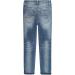 KIDSCOOL SPACE Baby Boys Jeans | Elastic Waist | Straight Fit | Ripped Denim | 3-4 Years | Deep Blue - Buy Online on GoSupps.com