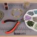 Non-Slip Treasure Mat by The Beadsmith - 12.5 x 9.25 inches, Rubber Base with Soft Padded Surface, Laser Printed Measurements in inches & centimeters - Buy Online on GoSupps.com